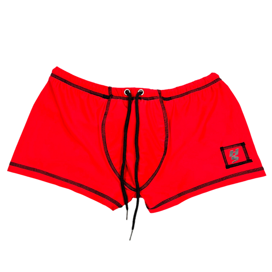 RECOIL - SWIM // SPORT SHORTS - REVENGE RED/BLACK