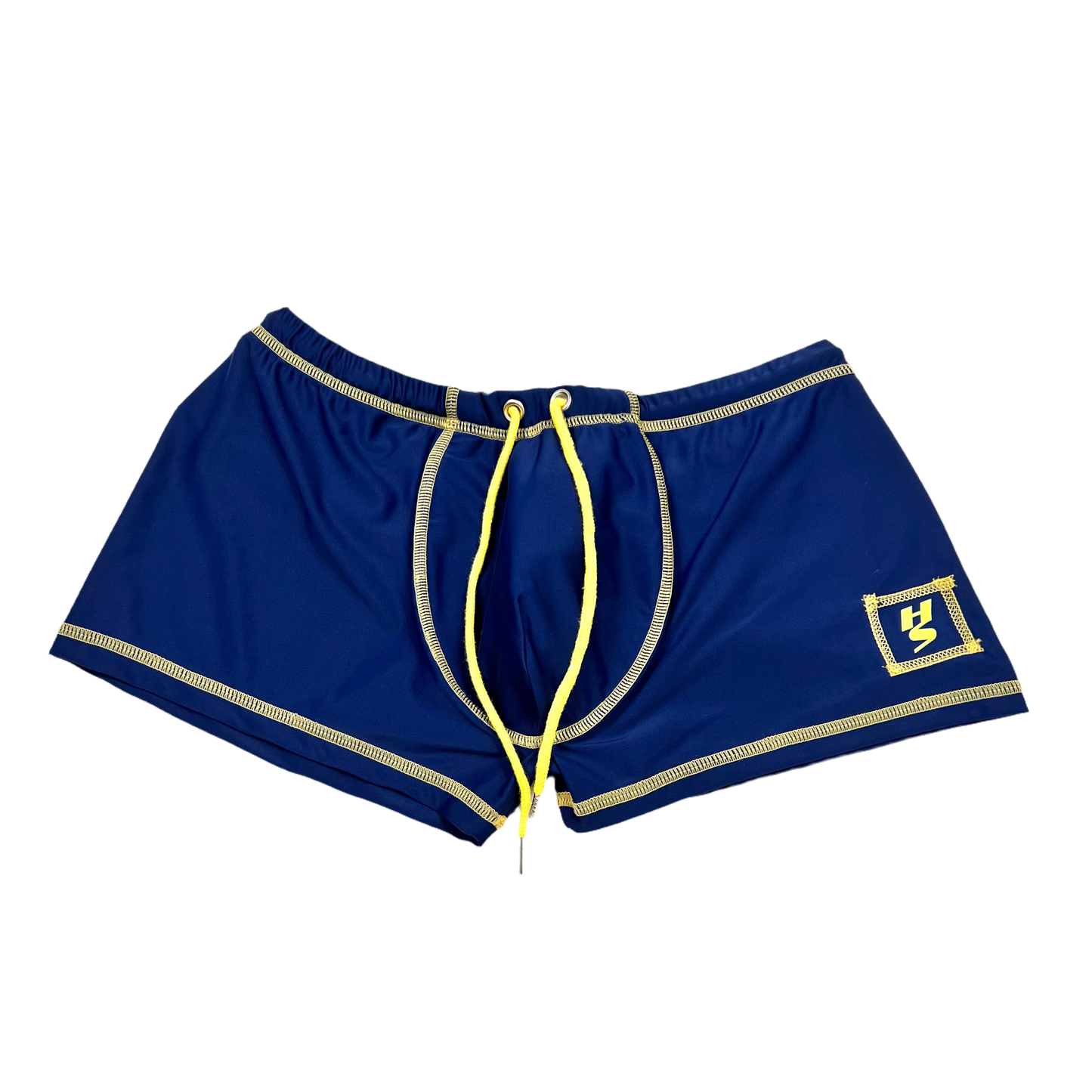 RECOIL - SWIM // SPORT SHORTS - VINTAGE NAVY/YELLOW