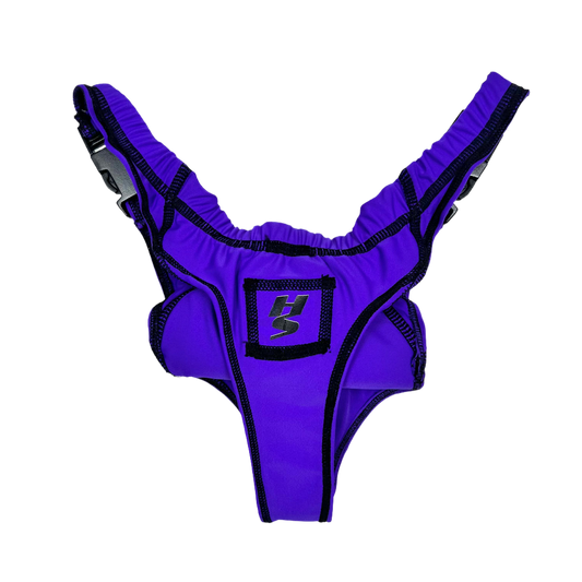 RELEASE - PARACHUTE BUCKLE SWIM // SPORT THONG - UV PURPLE/BLACK