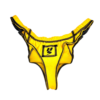 RELEASE - PARACHUTE BUCKLE SWIM // SPORT THONG - GOLDEN HOUR YELLOW/BLACK