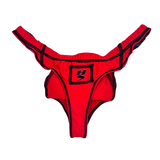 RELEASE - PARACHUTE BUCKLE SWIM // SPORT THONG - REVENGE RED/BLACK